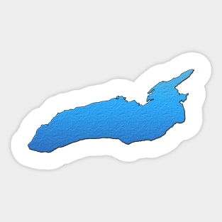 Lake Ontario Great Lakes Outline Sticker